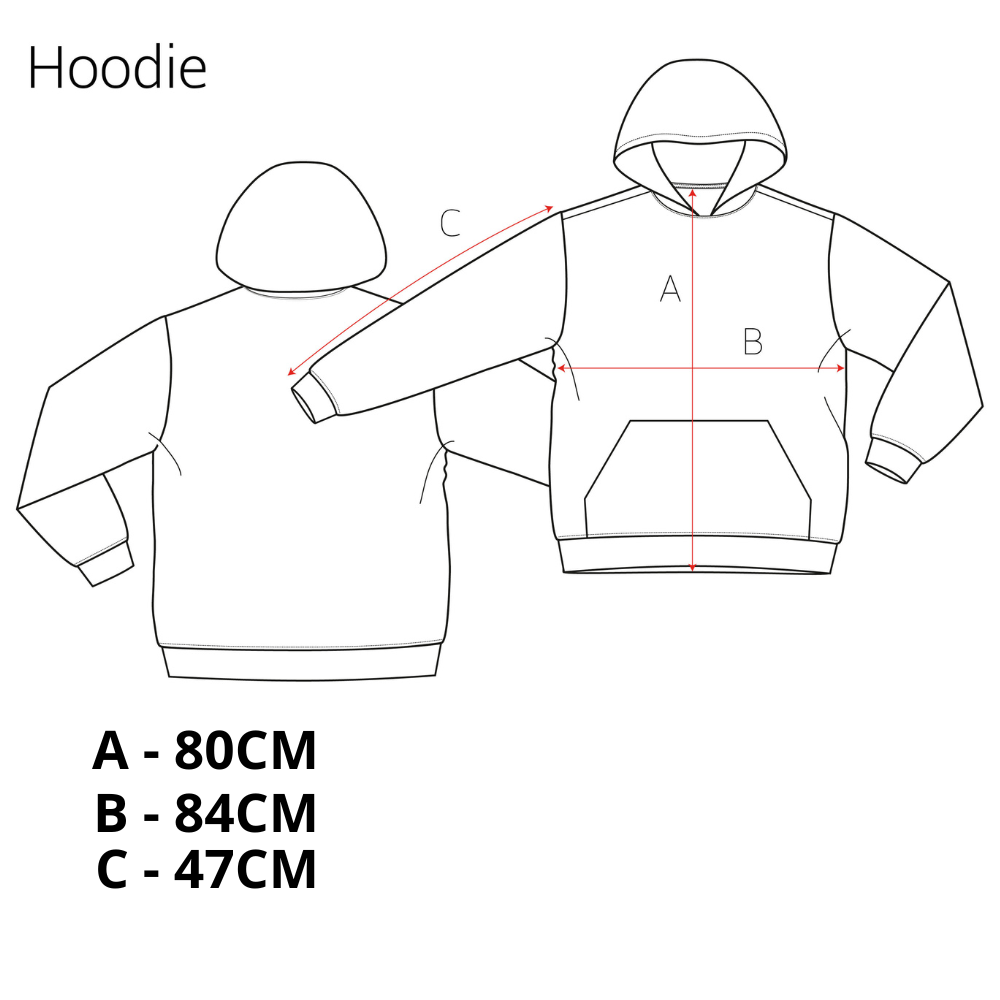 Hoodie XXL